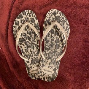 New Haviana Cheetah Flip Flops
